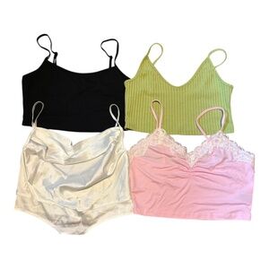 Shein Crooped Tank Tops Bundle (Large) Free Shipping!